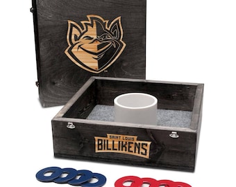 Saint Louis University Billikens Washer Game Set Onyx Stained
