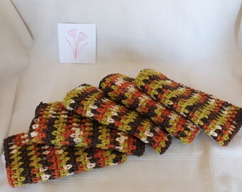 Crochet Dishcloths Washcloths Handmade Housewarming Shower Gift