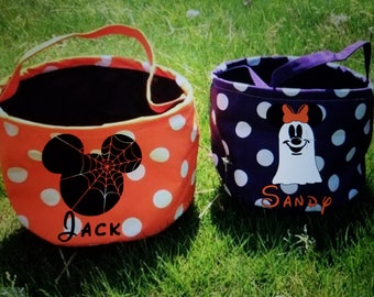 PRE-ORDER- Disney Halloween Totes Bags CUSTOM
