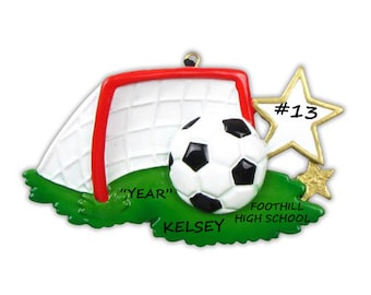 Soccer Personalized Ornament