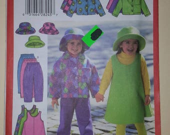 Butterick Pattern for a Child Size 2-5 #5717