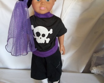 18" doll Pirate Outfit 376E