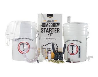 5 Gallon Homebrew Starter Kit Brewmaster DIY Home Beer Brewing Kit