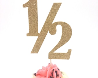 1 2 birthday topper