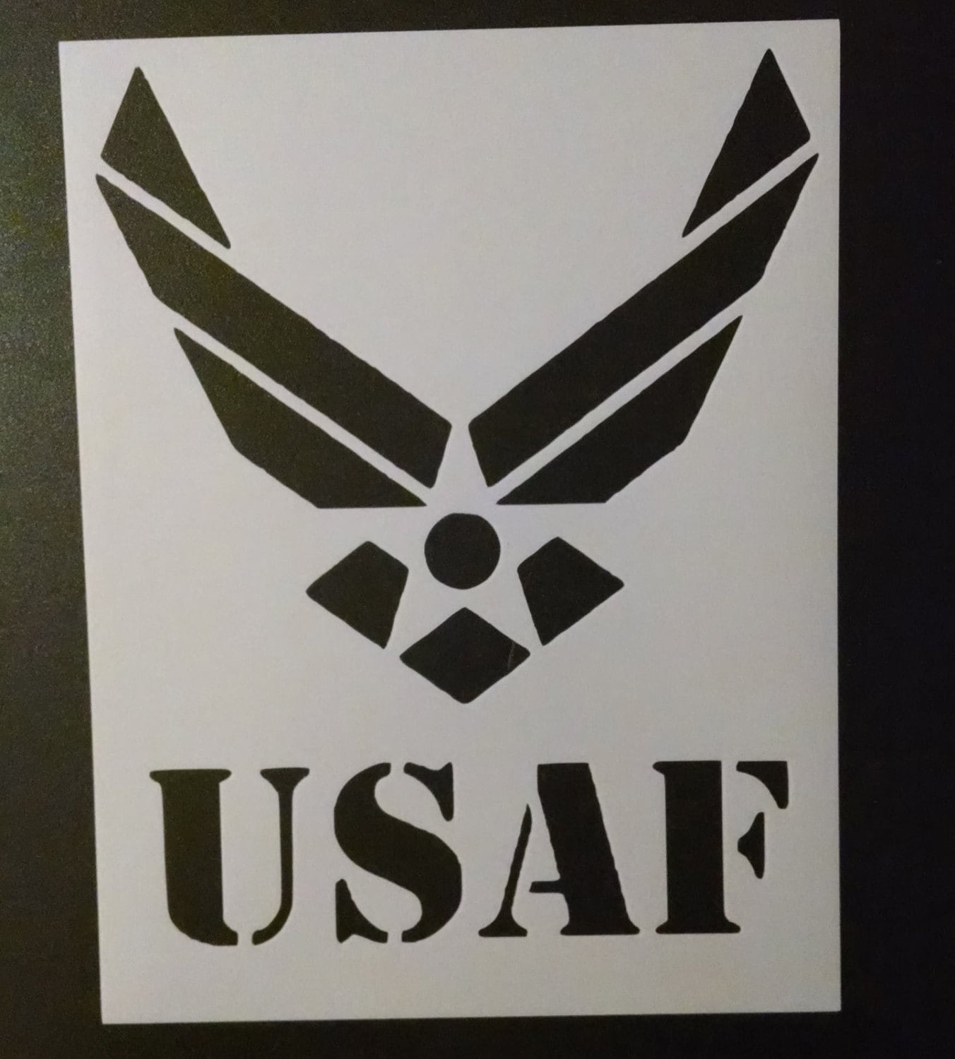 usa us United States Air Force Custom Stencil FAST FREE SHIPPING from ...