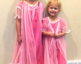 Night Gown & Peignoir