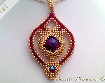 Sultana Pendant Tutorial: Video and PDF instructions