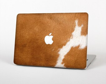 The Real Brown Cow Coat Texture Skin for the Apple MacBook Air - Pro or Pro with Retina Display (Choose Version)