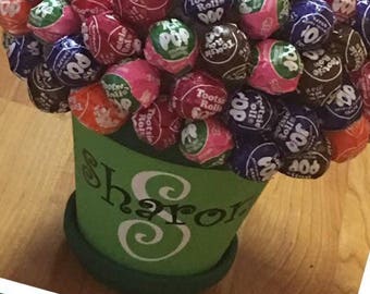 Personalized Lollipop Bouquet