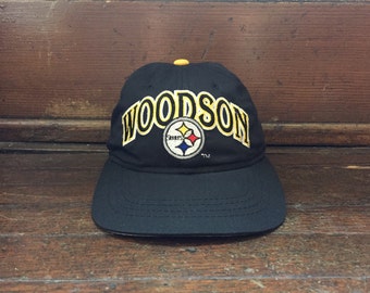 vintage rod woodson snapback steelers starter youth OSFA