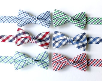 Tartan bow tie | Etsy