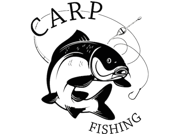 Download Carp Fishing 9 Logo Angling Fish Hook Fresh Water Hunting