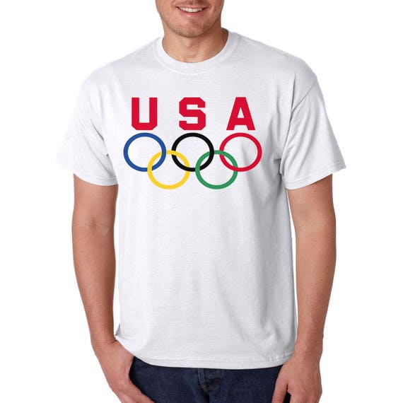 olympic rings t shirt