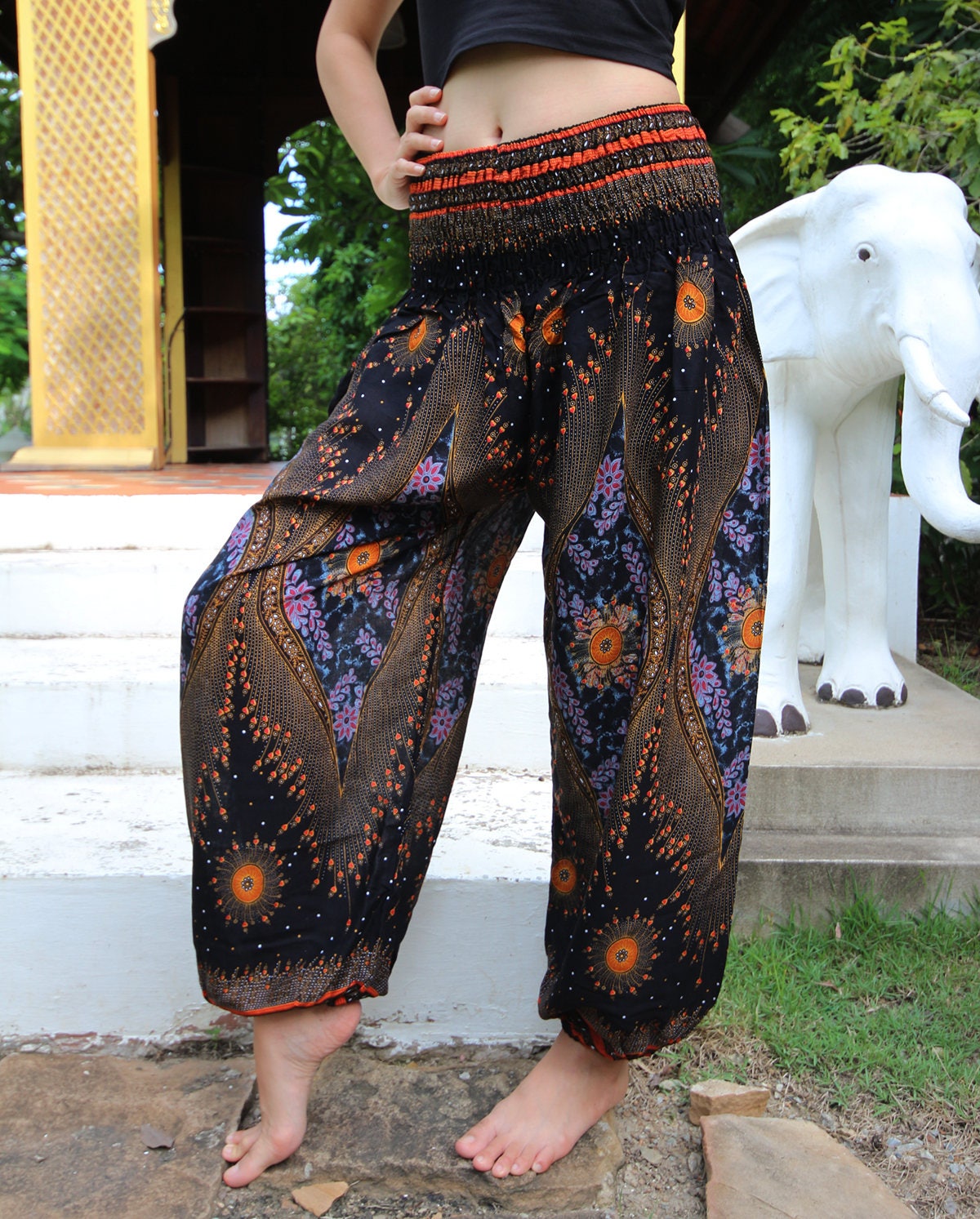 Plus Size Harem Pants Yoga pants Hippie Pants Bohemian Pants