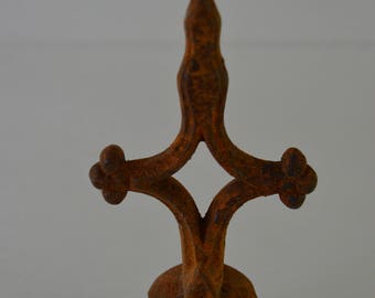 Vintage Finial Cast Iron Topper
