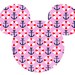 PRINTABLE Disney Cruise Nautical Mickey Magnet or Iron-On
