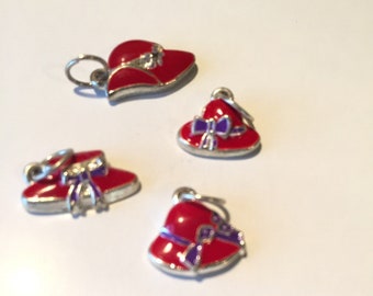 Red Hat Society Charms