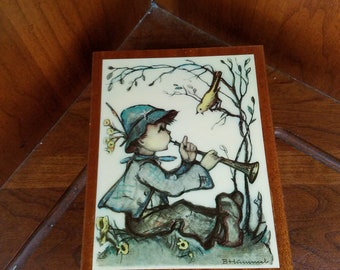 B Hummel SuperStar Swiss Made Music Box, Raindrops Keep Falling On My Head