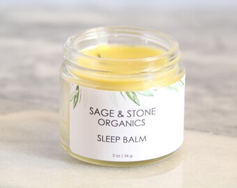 Sleep Balm | Natural Sleep Aid | Vegan Sleep Salve | Beeswax Free | Sleep Salve | Sleepy Time Salve | Dream Salve | Sleepytime Salve