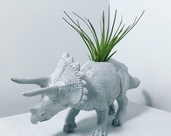 Extra Large Triceratops Planter - Dinosaur Planter