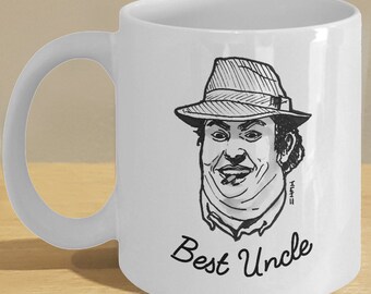 Best Uncle Gift Ceramic Mug - Favorite Uncle Coffee Cup - Only a few bucks!