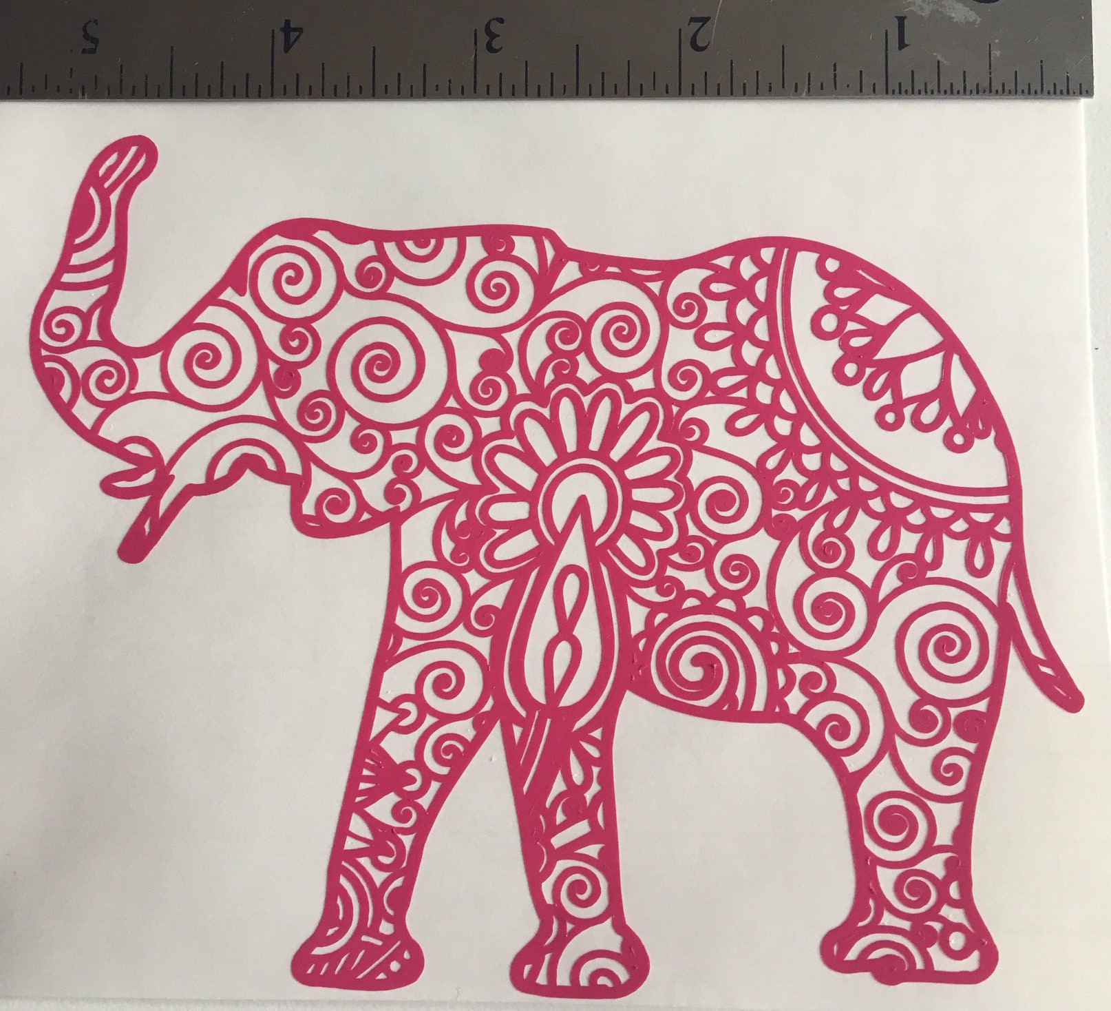 Download Mandala Elephant SVG cuttable file from LeighsSVGs on Etsy ...