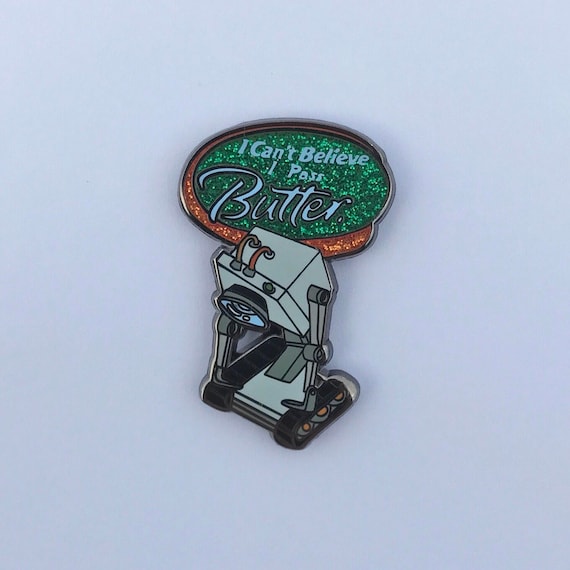 rick and morty butter robot hard enamel pin