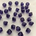 Swarovski #5301 Crystal Purple Velvet Bicone Faceted Beads 3mm 4mm 5mm 6mm 8mm
