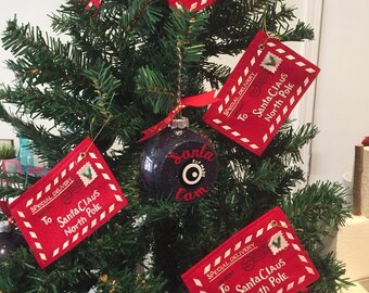 Letter to santa envelope/ornament
