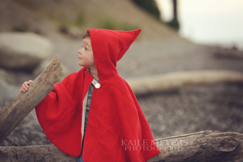 Little Red Riding Hood Cape PDF Sewing Pattern