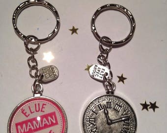 Keychain Cabochon glass Metal offered one mother of the year