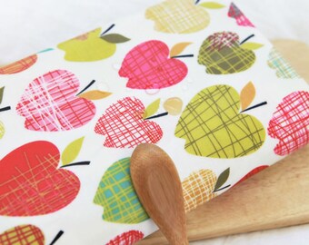 Apples Laminated Cotton Fabric By The Yard