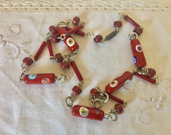Lovely vintage authentic murano glass necklace