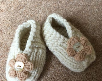 Baby Booties, Size 0-6 Months