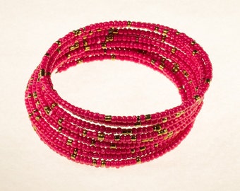Definitely Pink Twirl Bracelet