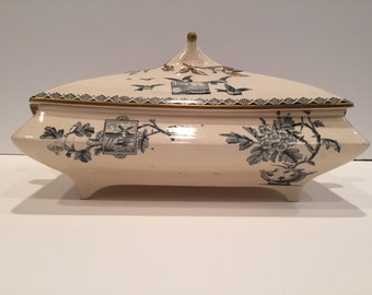 T. Till and Sons Covered Serving Dish, 1883