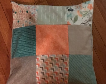 Quilted pillow case