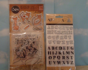 Sizzix Clear Rubber Stamps and Dies