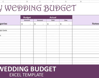 budget wedding checklist