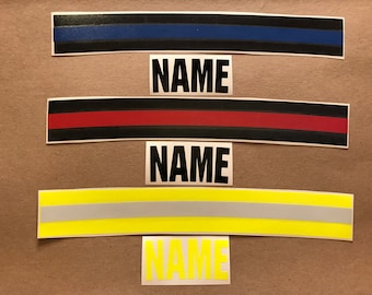 RTIC or YETI Thin Red / Blue Line or Bunker Coat Decals 30oz.