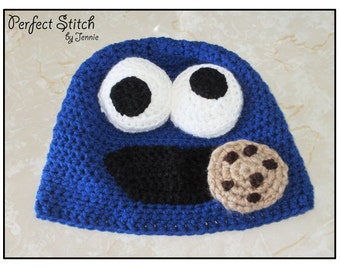 3-D Cookie Monster Hat