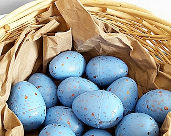 Speckled Robin Eggs - Fillable easter Eggs