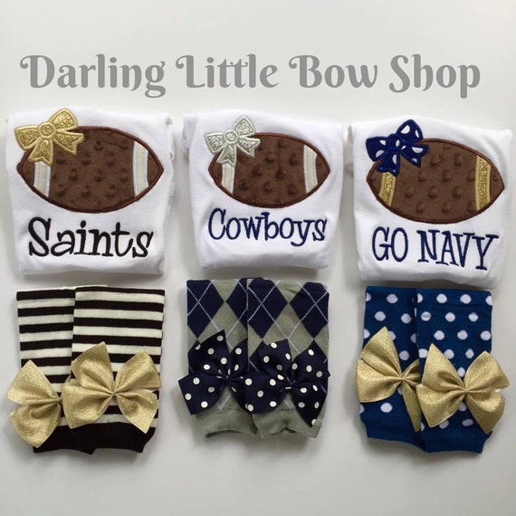 Baby Girl Football oufit Football Princess football