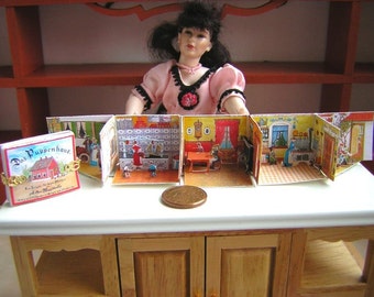 Dollshouse 1/12 (1 Inch) Pop-Up Book