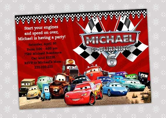 Artículos similares a Disney Cars Rayo McQueen cumpleaños fiesta invitación archivo Digital en Artículos similares a Disney Cars Rayo McQueen cumpleaños fiesta invitación archivo Digital en