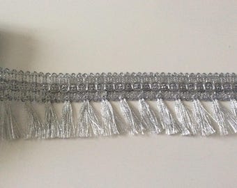 Silver fringe 4.5 centimeters for your creation