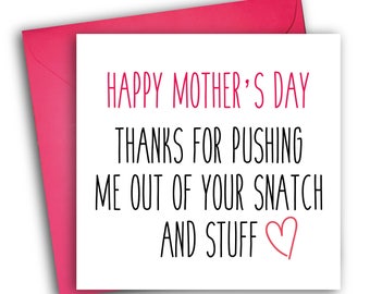 Funny Mother's Day Card | Snatch