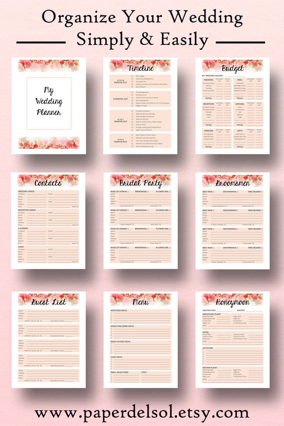 wedding planner checklist