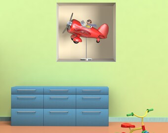Wall decals 3D illusion A460 - Stickers 3D illusion A460