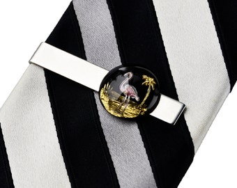 Flamingo Tie Clip